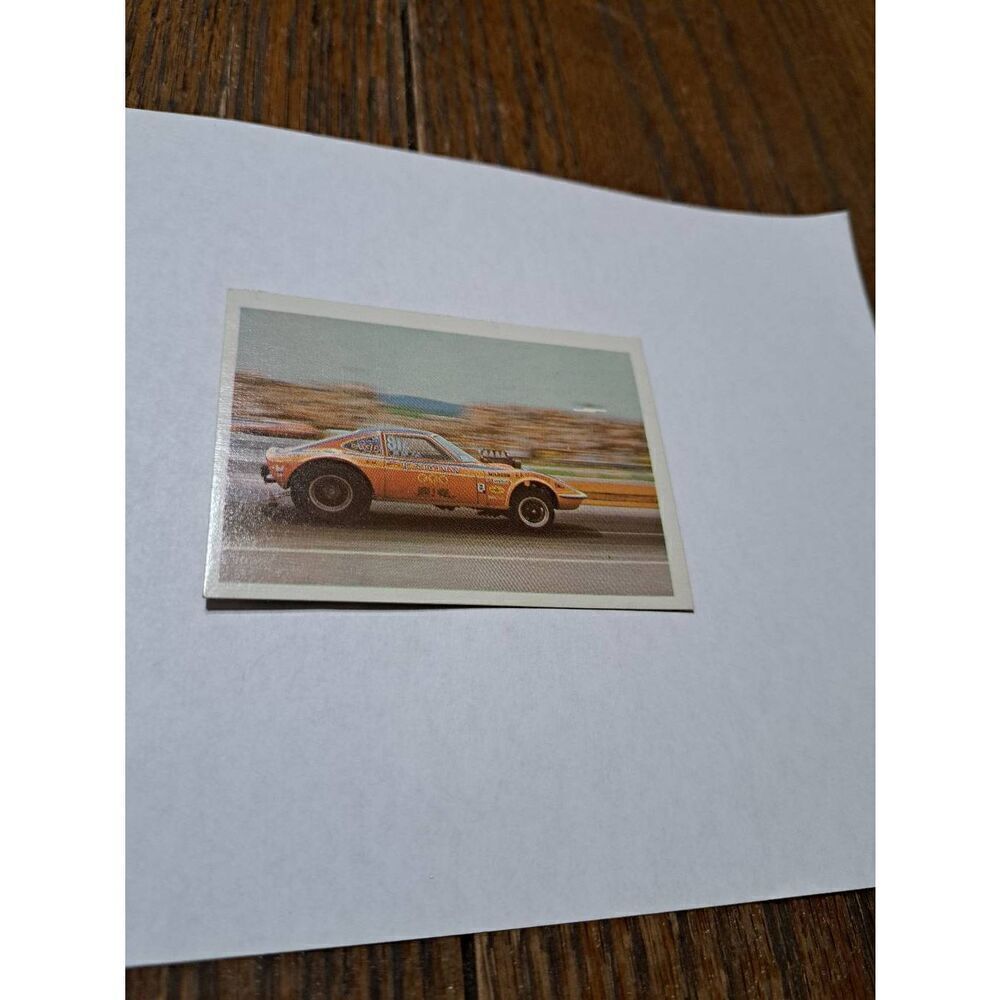 1971 KS Pittmans Opel GT AHRA Fleer Drag Champs Car Trading Card